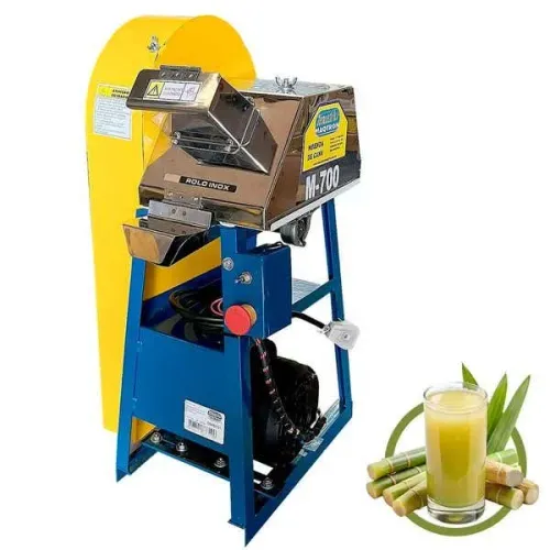 MOENDA DE CANA M-700<br><br>ROLOS INOX COM CORREIA E POLIA PARA<br><br>MOTOR