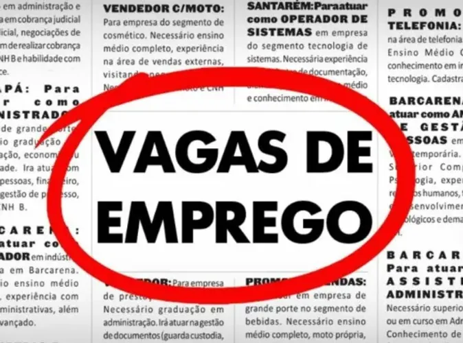 Vaga para Marceneiro Vaga para Ajudante Vaga para Meio Oficial