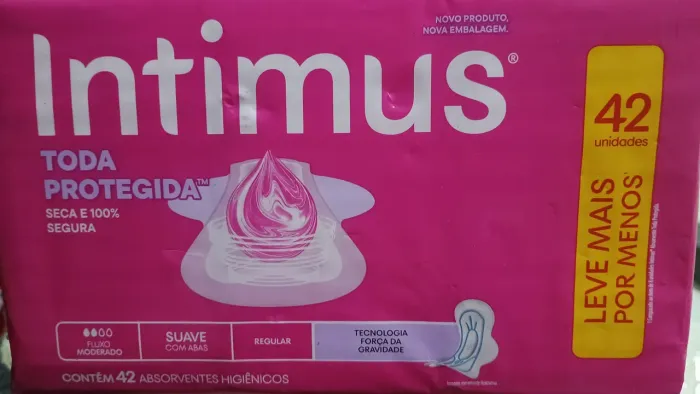 Absorvente Feminino Com Abas