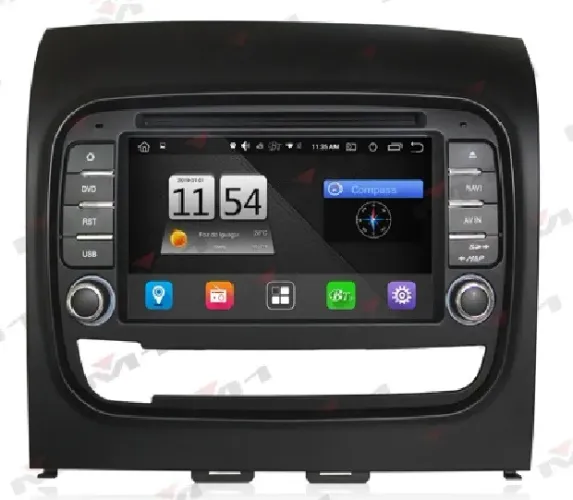 Central Multimídia Idea Strada Fiat Android 10 TV Full M1 Nova na caixa