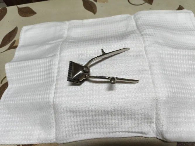 Máquina de cortar cabelo manual retrô Solingem germany