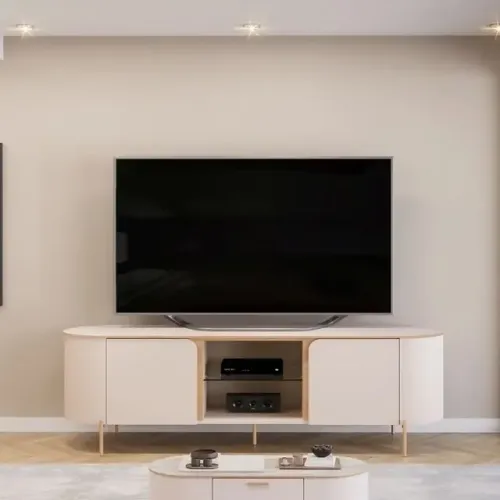 Rack Bancada Para TV até 65" Adele 100% MDF - Entrega/Montagem Grátis p/Fortaleza