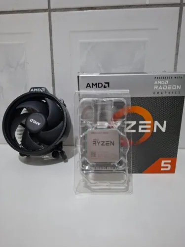 Processador Ryzen 5 3400G + Cooler Box