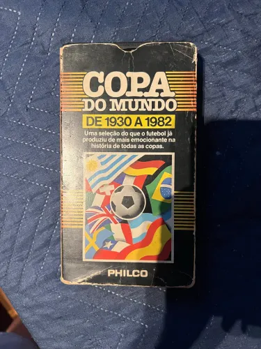 VIDEO CASSETE COPA DO MUNDO 1930 A 1982