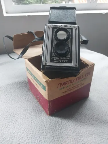 Câmera Fotográfica Antiga Spartus Full Vue