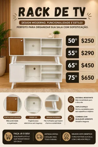 Rack para tv