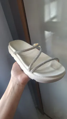 Papete Vizzano 3 tiras branca