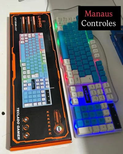 Teclado USB 2.0 Gamer com Padrão Abnt 2 para Notebook / PC