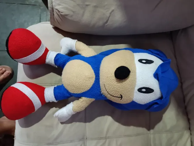 Bonecos do Sonic pelúcia 