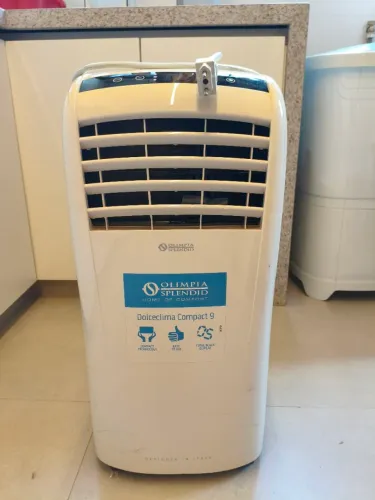 Ar-Condicionado Portátil Olimpia Splendid 9.000 BTUs 127V | Pouquíssimo Uso | Completo