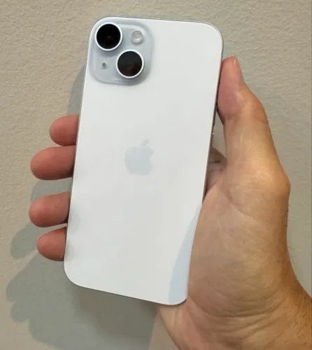 Iphone 15 128gb azul 06 meses de garantia 