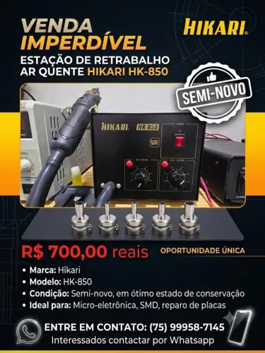 Estação de Ar Hikari HK-850