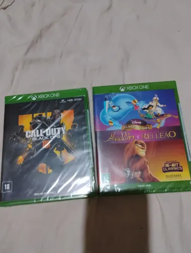 Jogos de Xbox one lacrados