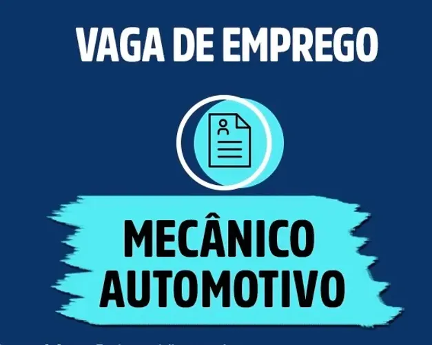 VAGA DE MECÂNICO AUTOMOTIVO