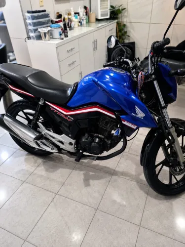 HONDA CG TITAN 160 2020 - AZUL - ÓTIMO ESTADO