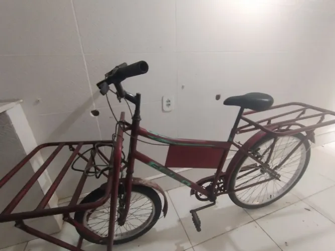 Bicicleta de Carga Reforçada - Ideal para Trabalho / Entregas