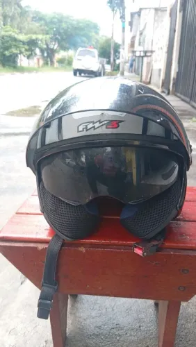 Capacete FW3 ABERTO