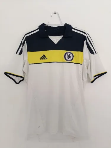 Camisa Chelsea Away 11/12, Original, Tamanho M (veste G magro)