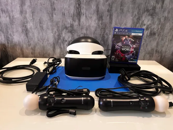 Kit Headset PlayStation VR 1 Completo