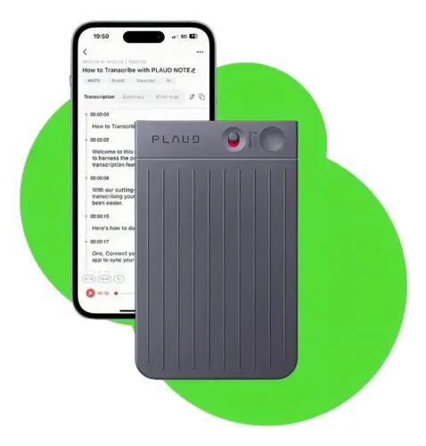 PLAUD Note / Cloud Note - Gravador IA Inteligente - 64GB