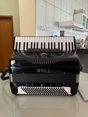 Acordeon Bell 2520C 4/5 Duplo Cassoto 
