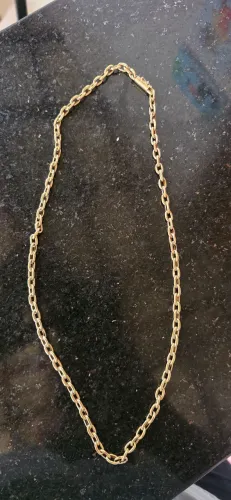 Cordão ouro 18K com 23.7 Gramas , aparenta ter 70 gramas