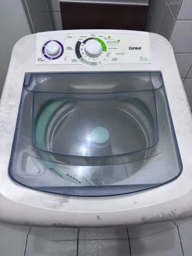 Lavadora Consul 8 kg - Funcionando, ideal para conserto ou peças