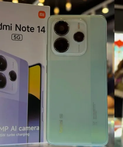 Xiaomi Note 14 5G 256GB 8GB Green -- Loja Física com Garantia e Nota fiscal