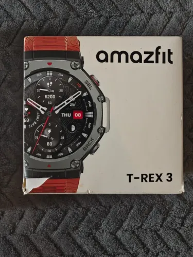 Amazfit T-Rex 3 robusto/relógio inteligente militar 48mm, GPS, mapa offline,170 modos .