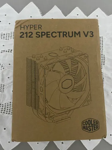Air Cooler Cooler Master Hyper 212 Spectrum V3, ARGB, Intel e AMD, 120mm, Preto