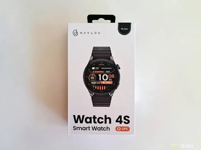 Relógio Inteligente Haylou 4s Preto com tela Amoled e GPs Integrado Lacrado