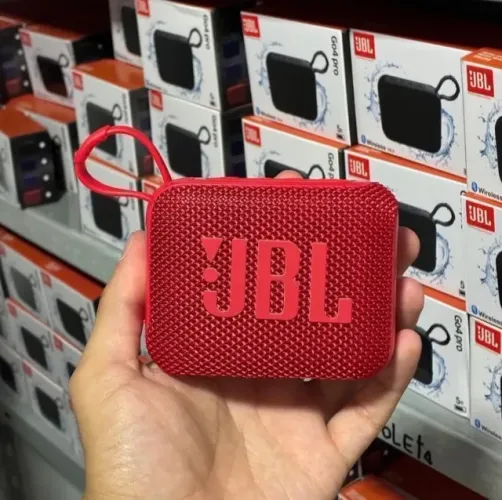 JBL GO 4 Nova Apenas Vermelho
