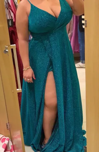 Vestido formatura festa maravilhoso todo brilhoso plus 
