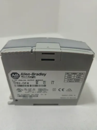 Allen bradley 1762-Of4 módulo 4 saídas analógicas