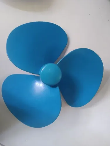 Hélice ventilador Arno fan12 antigo 32 centímetros azul 