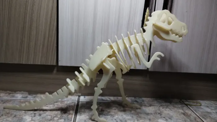 Fóssil T-Rex Revista Dinossauros Editora Globo