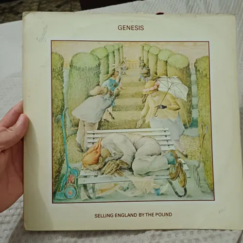 Lp vinil Genesis selling England by the pound capa boa, midia excelente