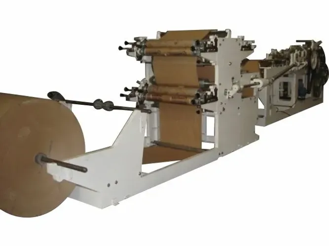 Maquinas para produção de sacos de papel