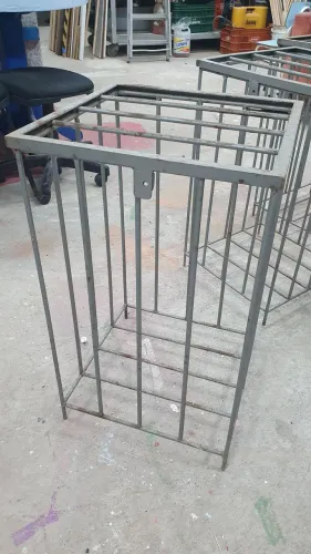 Grades de proteção para botijão de gás