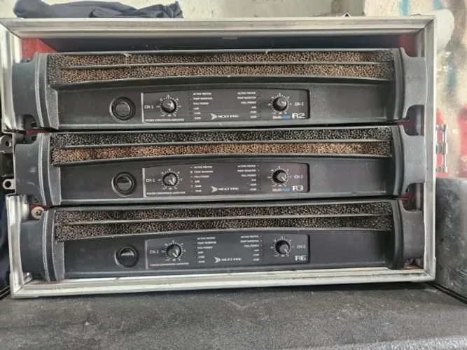 POTENCIA AMPLIFICADOR DE SOM NEXT PRO  R2 R3 R6