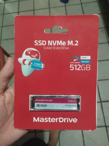 SSD mvme.m2 novo lacrado