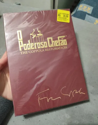 Box dvd trilogia o poderoso chefão lacrado novo The coppola restoration