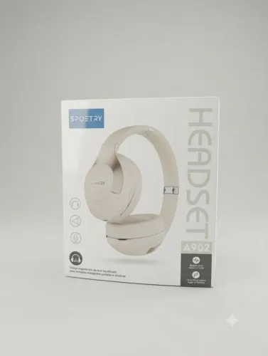 Fone Headset Spoetry Lilás