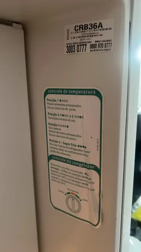 Geladeira consul 360 litros estado de novo vendo
