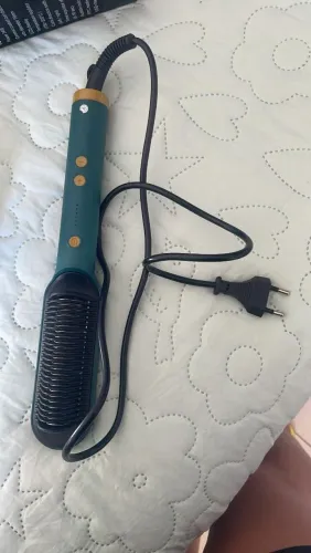 Escova Alisadora de Cabelo Elétrica Straight Comb FH909 - Na Caixa