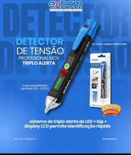 CANETA DETECTORA DE ALTA TENSAO REF: FEPRO-DT160