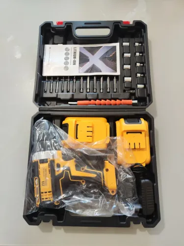 Parafusadeira e Furadeira sem Fio 2 Bateria 48V