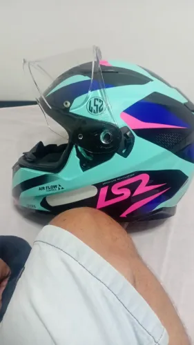Capacete  ls2  estado de novo  número  56