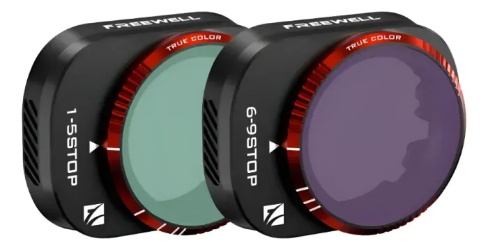 Freewell Filtro VND 1-5 Stop 6-9 Stop para DJI Mini 4 Pro