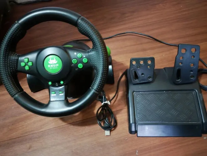 Volante e pedal para xbox/ps2/ps3/pc